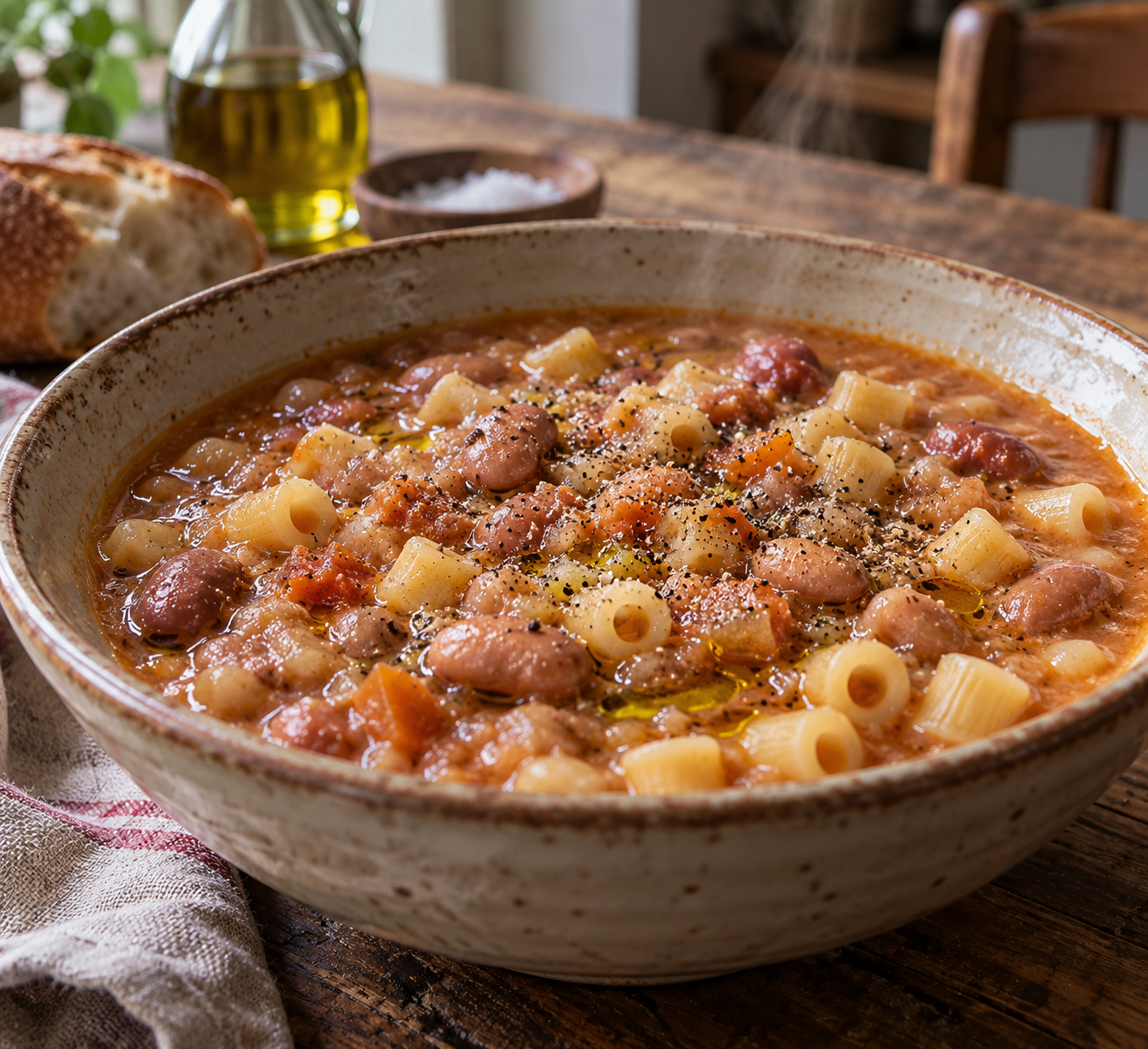 Pasta e Fagioli Is What Italian Grandmothers Make When the Pantry Is Almost Empty: Beans, Pasta, and Nothing Wasted 1 fagioli 1