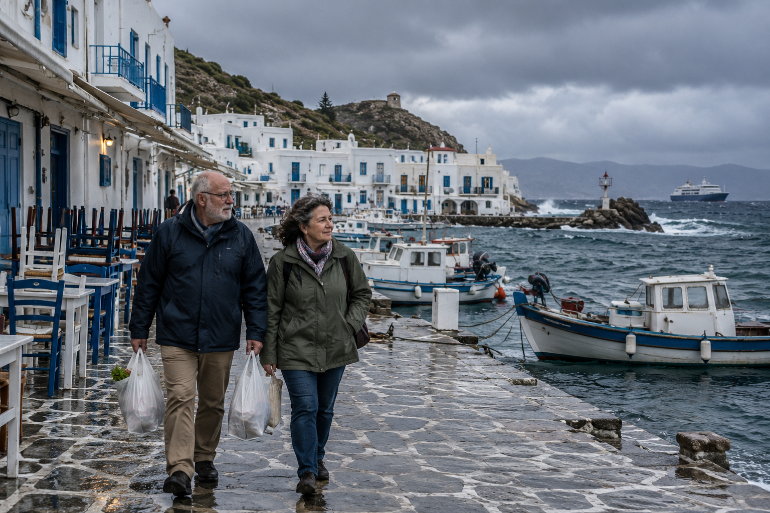The Greek Island House Budget Nobody Shows You: What a Retired Couple Actually Spent Year One 5 greek island house 5