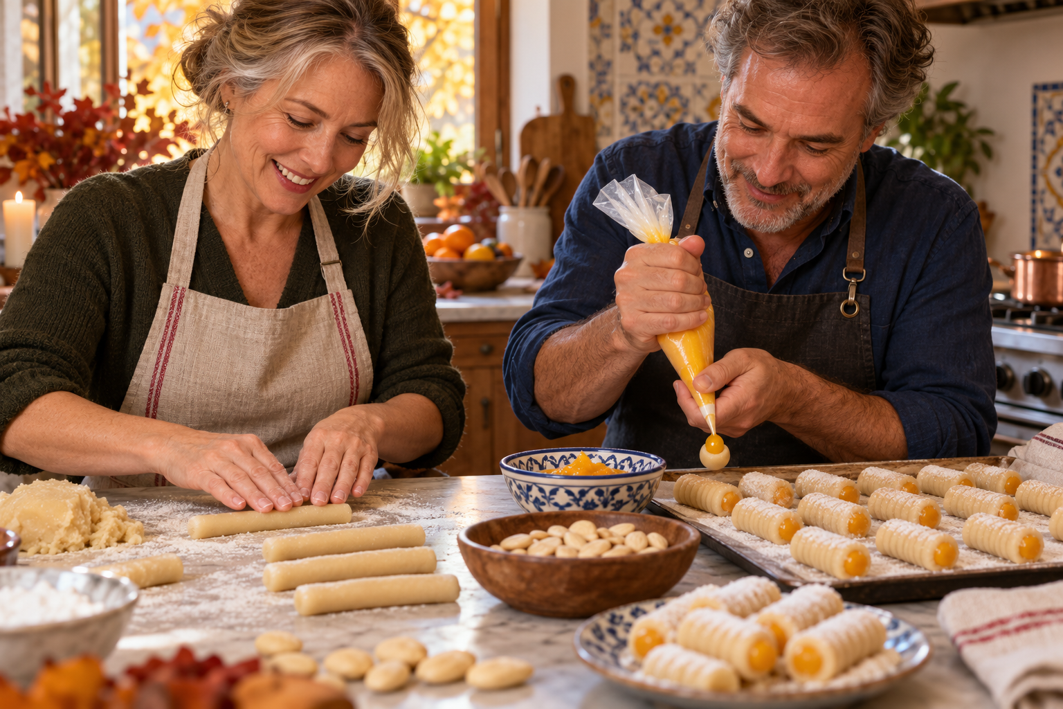 Spain's Halloween Treat Is a Tiny Bone Made of Marzipan: Huesos de Santo and the Egg-Yolk Cream Hidden Inside 2 huesos de santo 2