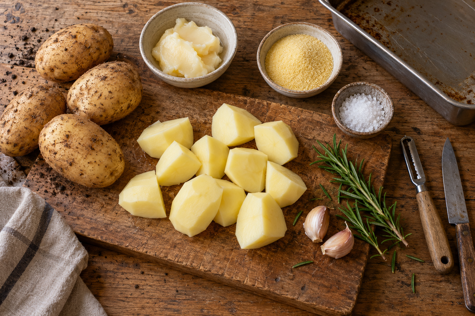 The Roast Potatoes Europeans Argue About: Goose Fat, Semolina, and the One Rule Everyone Agrees On 2 roast potatoes 2