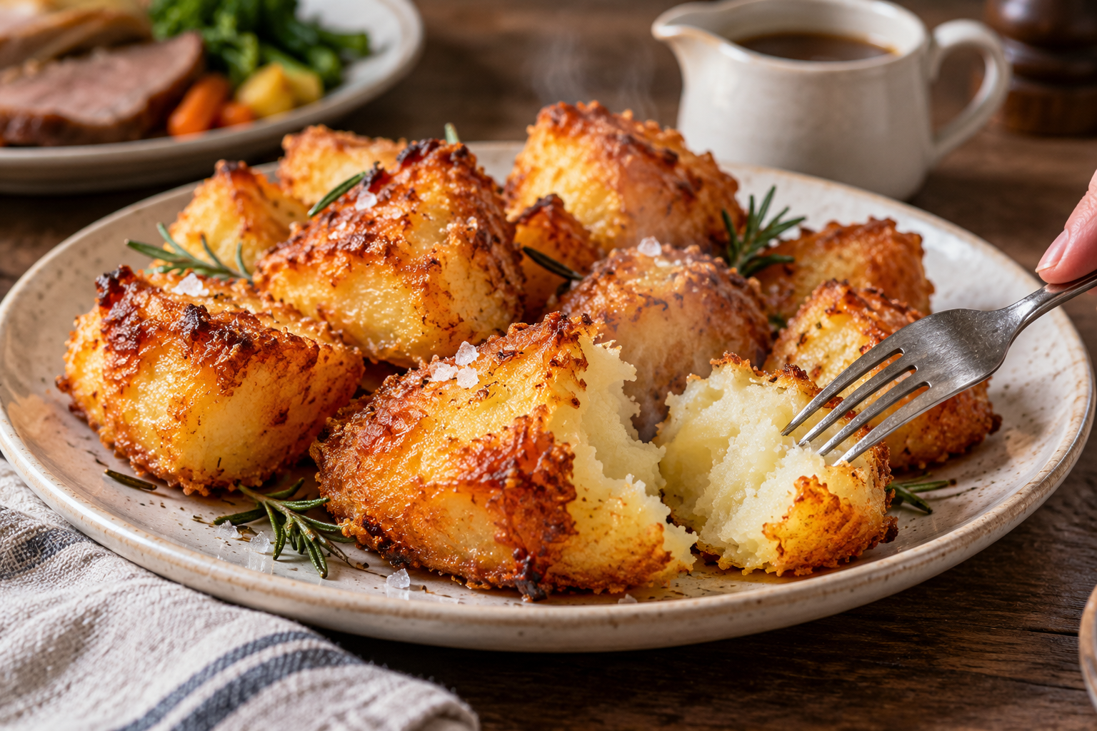 The Roast Potatoes Europeans Argue About: Goose Fat, Semolina, and the One Rule Everyone Agrees On 6 roast potatoes 6